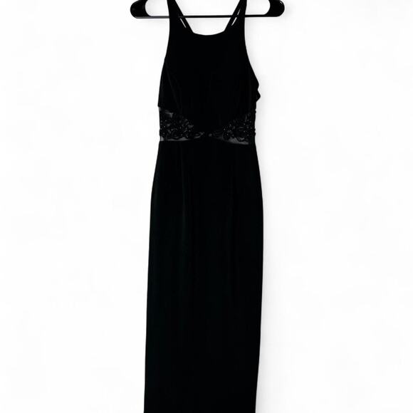 Cache Dresses & Skirts - Cache black dress with beaded